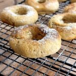 Manzana asada con copos de trigo sarraceno