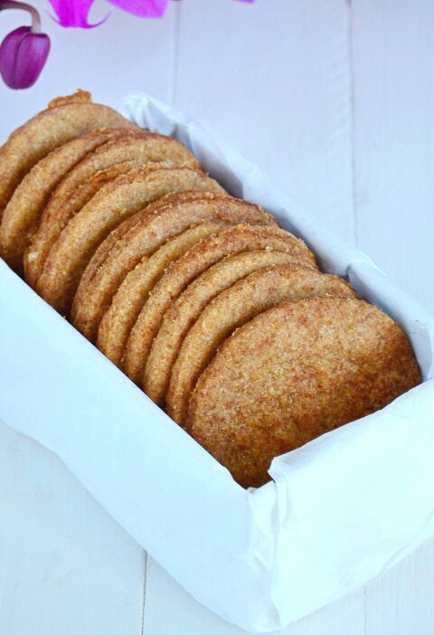 galletas de espelta sin azucar