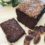 bizcocho de platano con cacao sin azucar endulzantes naturales, dátiles