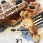 Gofres crujientes de avena