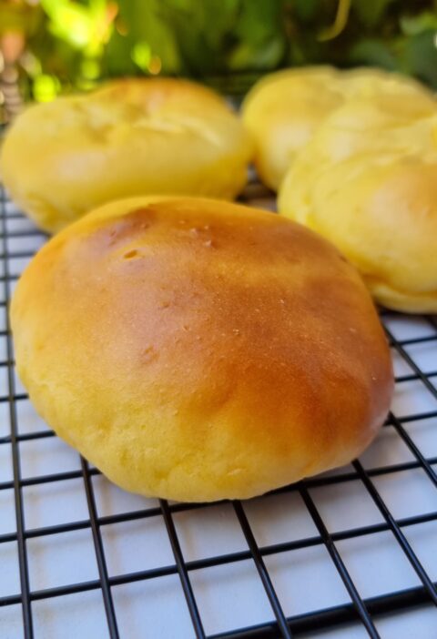 pan de leche sin harina sin azucar, muy facil y rapido