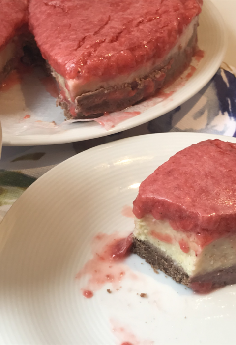 tarta de mijo sin horno, sin gluten, sin azucar, sin azúcar, sin harina, tarta de mijo vegana