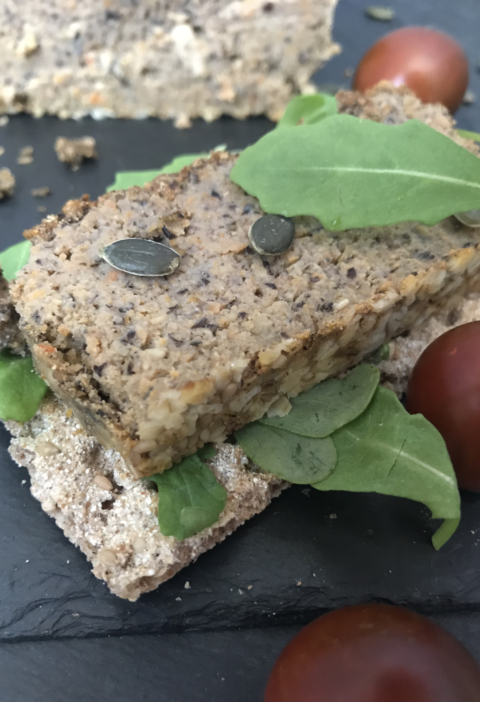 pate casero sin carne, paté de judías y mijo