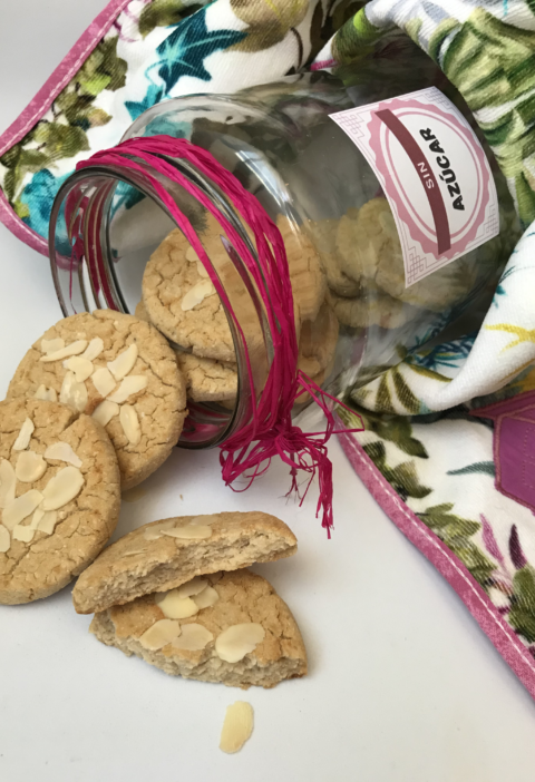 galletas de alubias blancas, judias, dulce saludable, casero, sin azucar, sin gluten