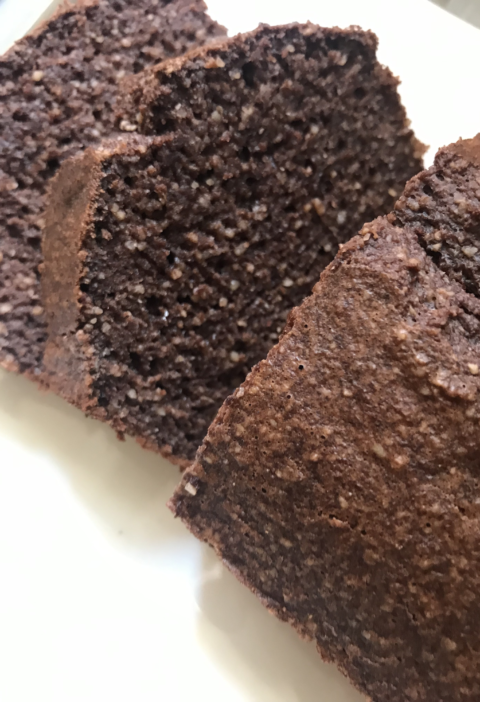 bizcocho con pure de manzana, sin gluten, para diabeticos, sin harina refinada, celiaco,