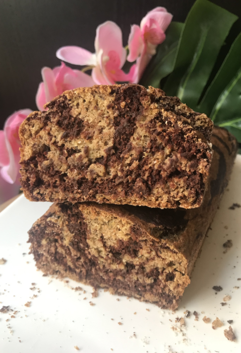 pan de platano sin huevos