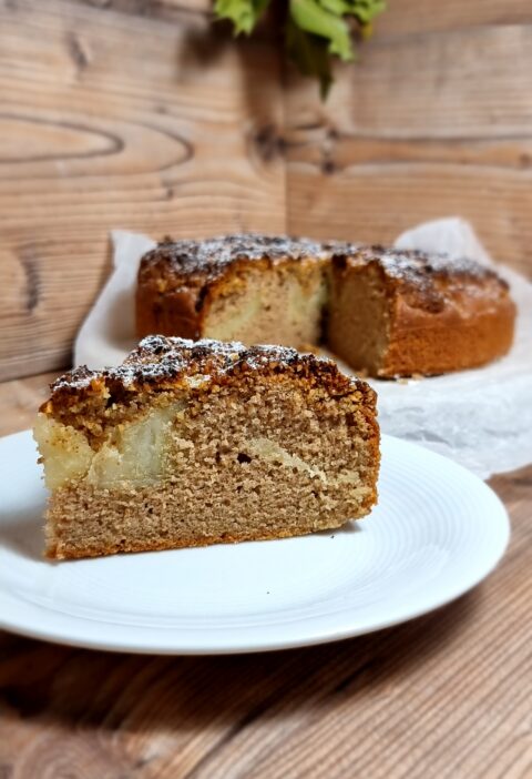 bizcocho sin gluten con harina de trigo sarraceno