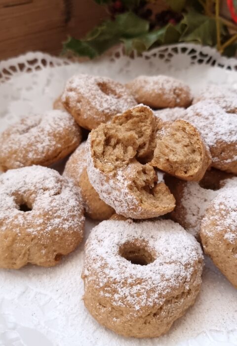 rosquillas de anis al horno fit, rosquillas saludablesrosquillas sin azucar, con harina de espelta