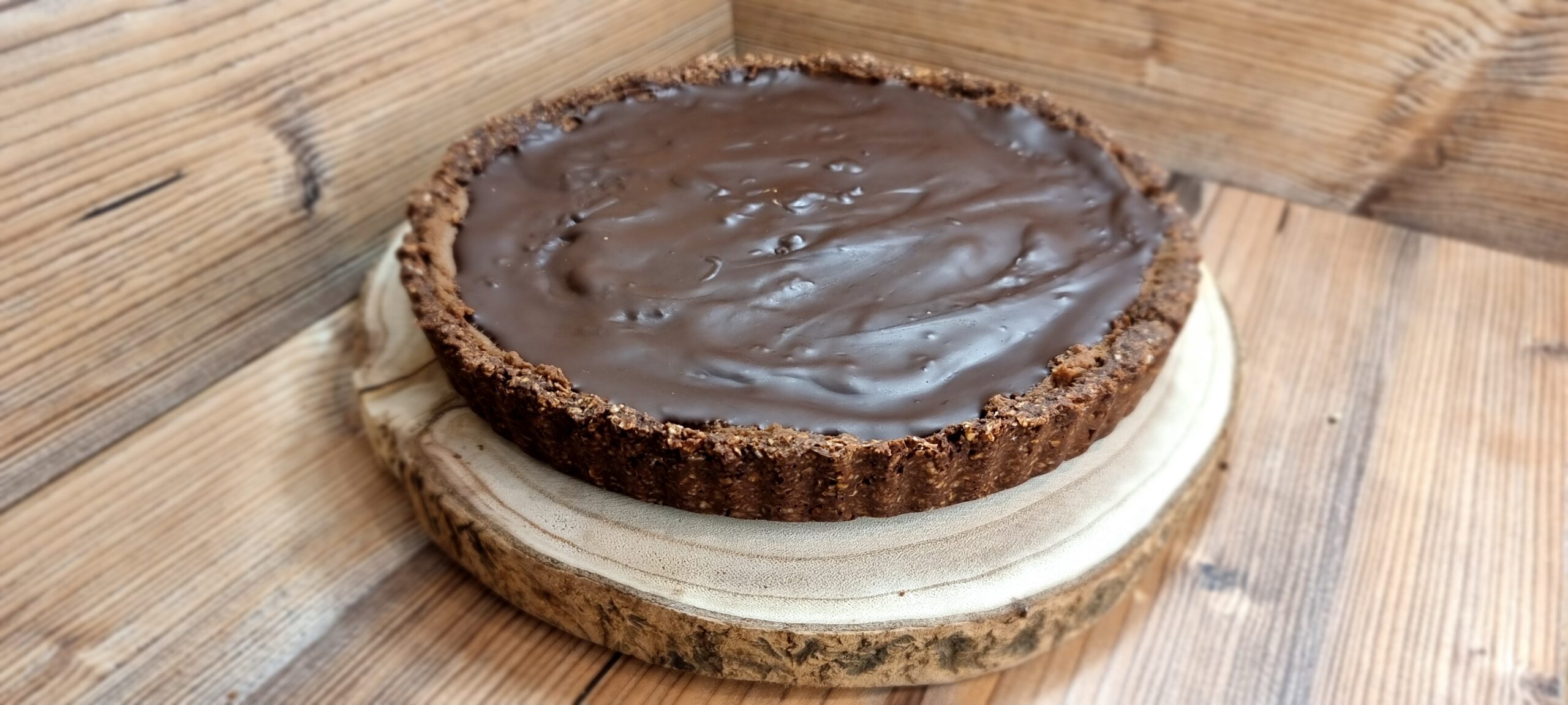 Tarta de Garbanzos con Chocolate