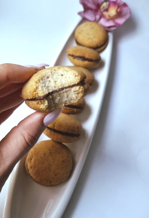 baci di dama, besos de dama sin gluten, galletas para celiacos, intolerancia gluten, sin azucar, postres saludables