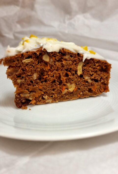 pastel de zanahoria sin gluten