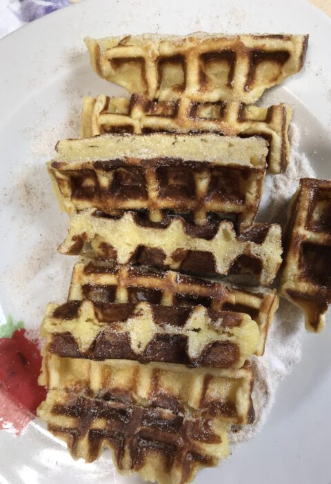 churro gofres sin azucar