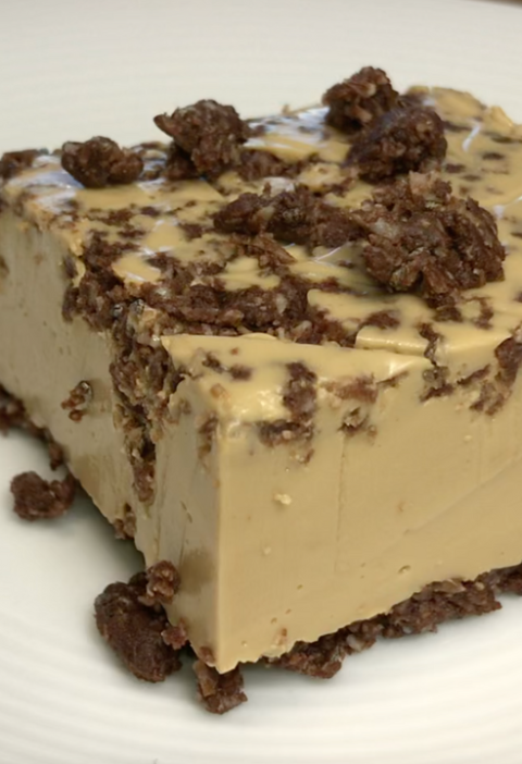 postre frio de cafe con gelatina sin sabor, faci y rapido, keto, sin gluten, sin lactosa,