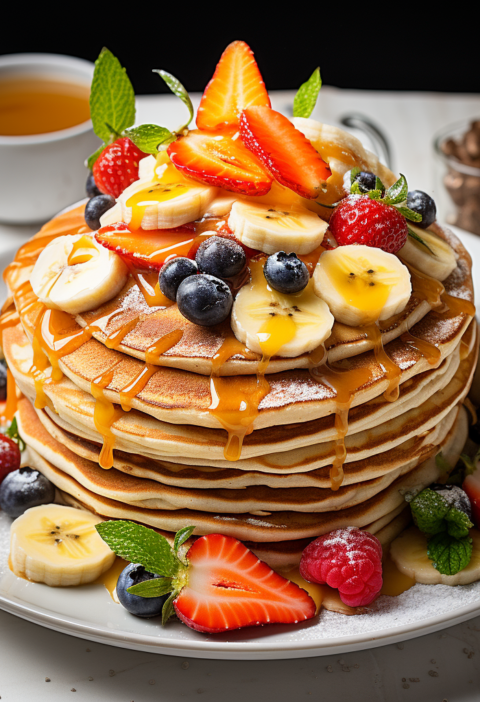 pancakes de trigo sarraceno