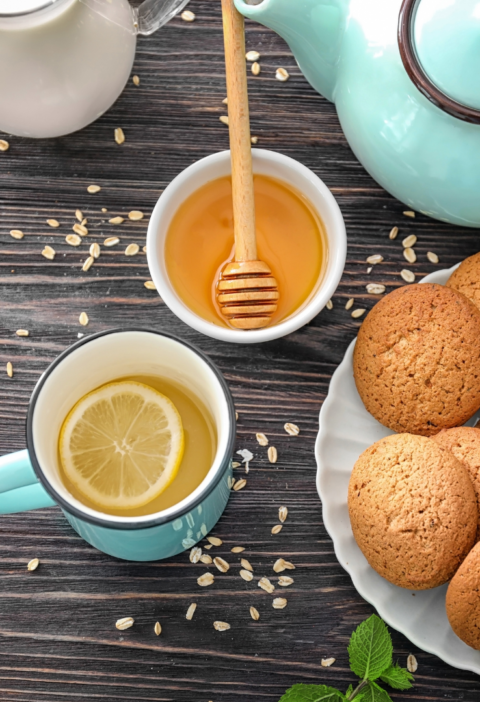 galletas de avena y miel